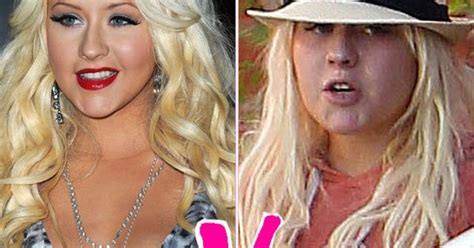 Christina Aguilera Goes Makeup Free See The Dramatic Pic