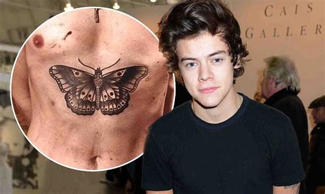 harry styles gets another tattoo as he reveals huge