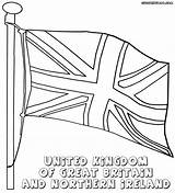 Flag British Drawing Coloring Getdrawings Pages Kids sketch template