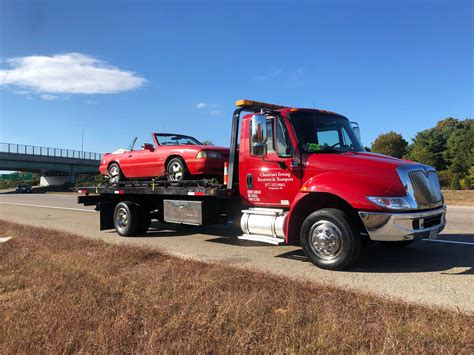 tow truck service chuckrans towing recovery transport