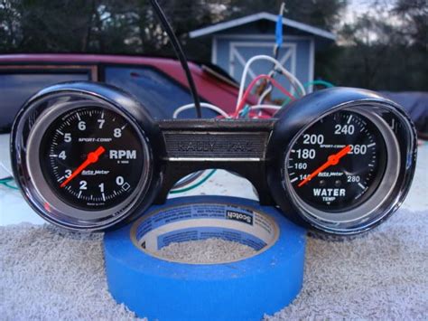 rally pac gauge replacements vintage mustang forums