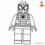 Lego Spiderman Draw Coloring Para Colorir Spider Drawing Pages Kids Man Aranha Marvel Homem Mini Colouring Drawings Letsdrawkids Cartoon Printable sketch template