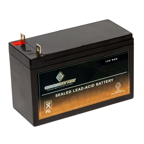 chrome battery   volts ah sealed lead acid sla battery nut  bolt terminals