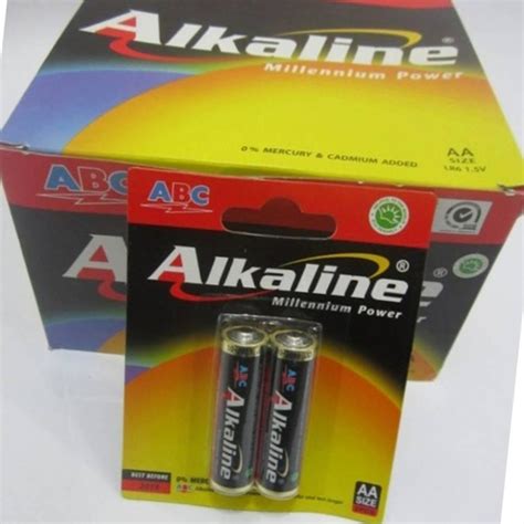daftar harga abc alkaline battery aa  box  pairs bhinneka