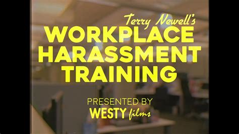 Workplace Harassment Training Youtube