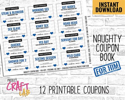 romantic and naughty printable love coupons for him glitter n spice