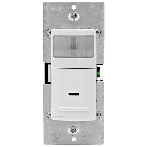 leviton  amp  volt single pole    occupancy sensor wall switch  color change kit