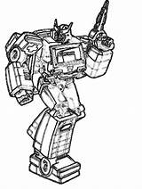 Ratchet Transformers Coloring Pages Template Robots sketch template