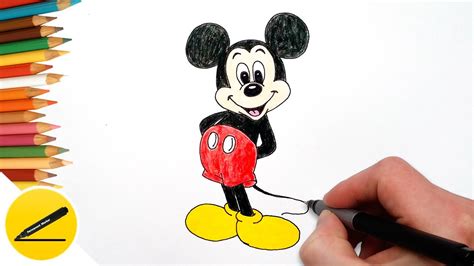 draw mickey mouse easy mickey mouse drawings mickey mouse