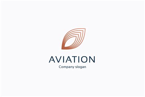 aviation logo branding logo templates creative market