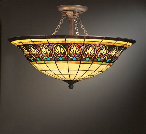 Decorate Your Home With Stained Glass Lights Ceiling Warisan Lighting