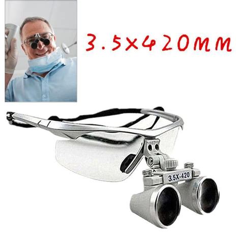3 5 x420mm loupe binoculaire dentaire pour chirurgical dentiste achat