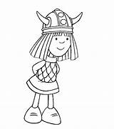 Coloring Pages Viking Girl Kids Para Colorear Vicky Colouring Color Library Dibujos Codes Insertion Popular Coloringpagesabc Guardado Desde Imprimir sketch template