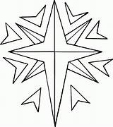 Star Coloring Pages Christmas Nativity Comments Getcolorings Color Getdrawings Library Clipart sketch template