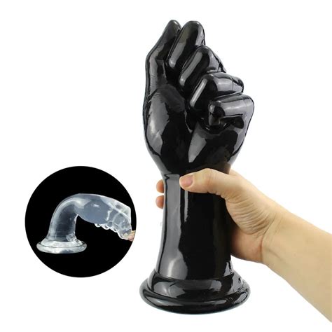 huge dildo anal plug insert stopper fisting sex toys stuffed dildo hand
