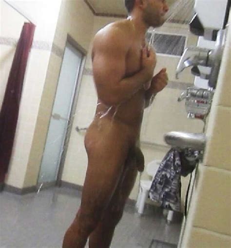 gym shower men naked