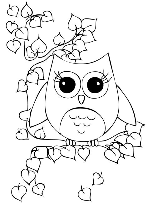 coloring pages coloring pages owls owl coloring page printable owl