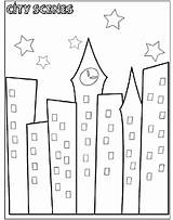 Scene City Coloring Curvy Pages Crayola Print Choose Board sketch template