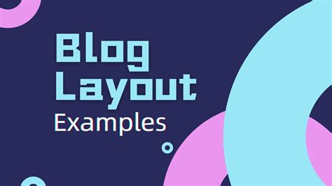 blog layout examples   practices massilah