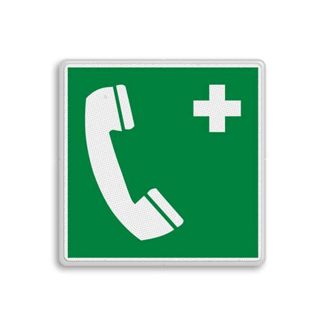 reddingsbord bhv noodtelefoon pictogram  veiligheidsbordnl