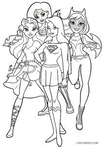 dc superhero coloring pages super heroes coloring pages