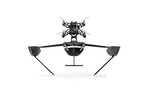 parrot hydrofoil minidrone orak black  hybrid minidrone  flies   air