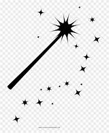 Wand Magic Coloring Colouring Pages Template Pngfind Transparent Vippng sketch template