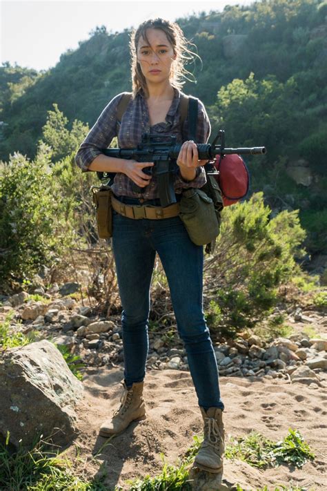 Alycia Debnam Carey As Alicia Clark On Fear The Walking