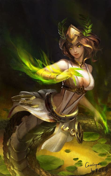Art Of Legends Mythic Cassiopeia’s Serpentine Grace The