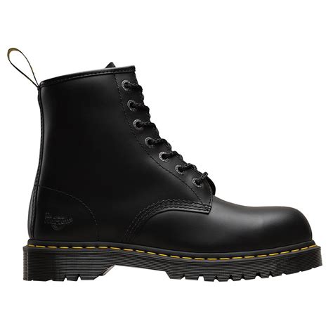 dr martens  air wair black safety boots   caulfield industrial