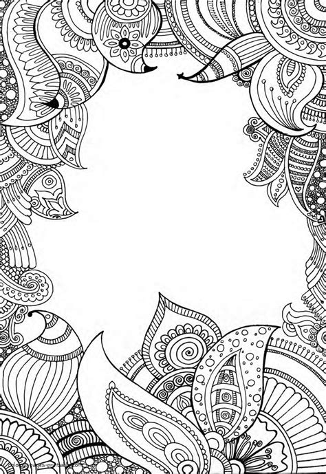 coloring pages abstract coloring pages  toddler