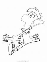 Ferb Phineas Xcolorings 1200px 900px 69k Fletcher sketch template
