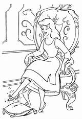 Cinderella Slipper Colornimbus sketch template