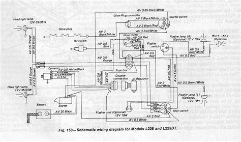 kubota tractor   diesel ignition switch wiring diagram