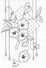 Coloring Pages Embroidery Patterns Pergamano Adults Flowers Pattern Adult Parchment Uploaded User Colouring Designs Muster Du Color Ausmalbilder sketch template