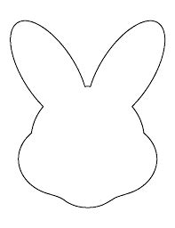 easter bunny face coloring pages google search easter bunny