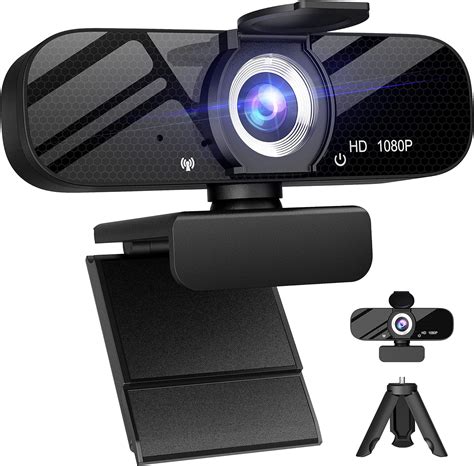 webcam  microphone  desktop p hd usb computer cameras  tripod flexible rotable