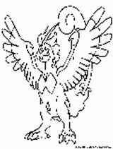 Coloring Pages Pokemon Tornadus Therian Flying Colouring sketch template