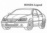 Honda Coloring Pages Print sketch template