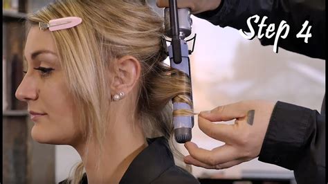ra hair studio spa beachy wave hair tutorial youtube