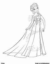 Frozen Fever Coloring Pages Disney Elsa Google Princess Drawings Anna Print Characters Pl sketch template