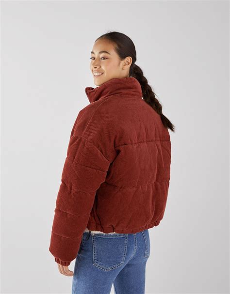 cazadora puffy de pana jackets contemporary outfits puffer jackets