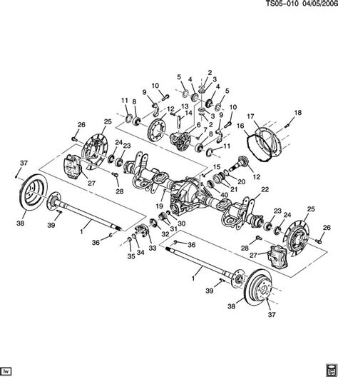 dana  front axle parts diagram