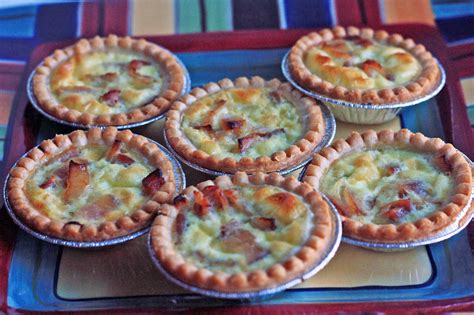 bacon  cheese mini quiches breakfast tart mini tart recipes mini quiche