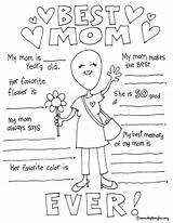 Coloring Mothers Mom Pages Mother Printable Ever Card Kids Preschool Happy Print Crafts Sheets Cards Sheet Printables Make Mommy Paper sketch template