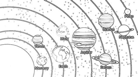 printable solar system coloring pages