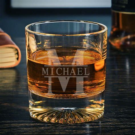 Oakmont Personalized Churchill Whiskey Glass