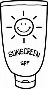 Clipart Sunscreen Sun Coloring Cream Lotion Spf Pages Sunblock Clip Protection Color Clipground Clipartmag Printable Getdrawings Getcolorings sketch template