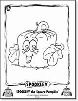 Spookley Fall Spookly sketch template