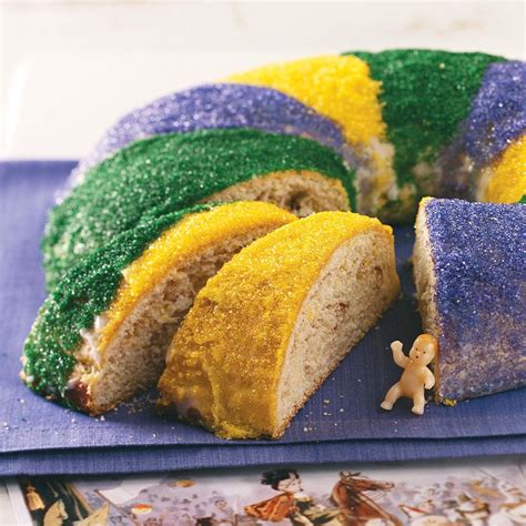 traditional  orleans king cake recipe taste  home